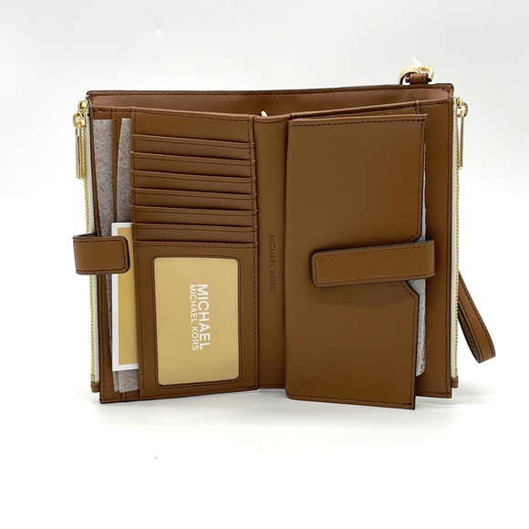 Michael Kors Large Mirella Tote Bag & Double Zip Wallet Wristlet - Picture 9 of 11